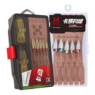哈斯达卡莱罗纳钓组绑好线组鳜鱼鲈鱼通杀软饵假饵路亚线组套装