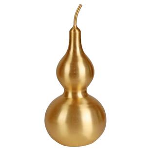 铜葫芦风水摆件全铜葫芦挂件 黄铜八卦葫芦客厅办公室摆设大小号