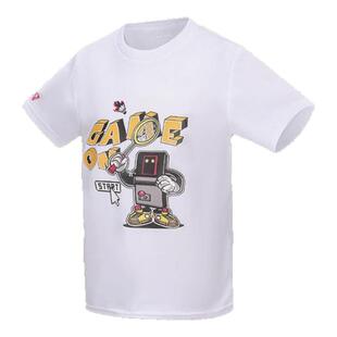 2025新款yonex尤尼克斯儿童羽毛球服训练服男童女童速干短袖上衣