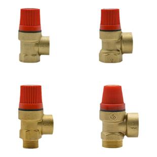 黄铜4分6分内外丝安全阀太阳能角式阀热水器自动泄压阀自来水泄气