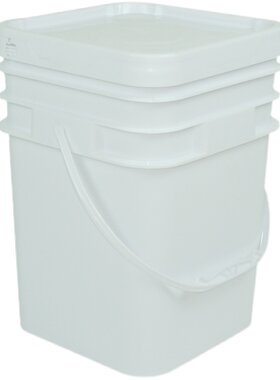 加厚20l25l密封塑料方形桶