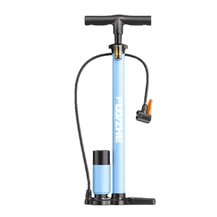 伏击者自行车打气筒家用通用公路车带气压表电动车新型高压便携