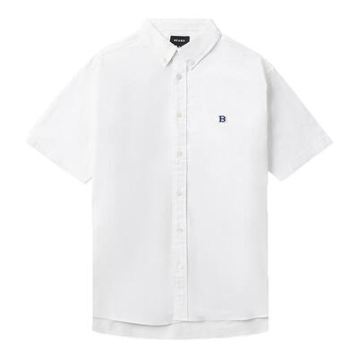BEAMS宽松短袖衬衫简约时尚