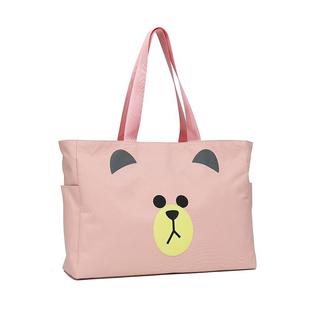 卡通旅行包大容量行李包可爱待产包短途旅行袋子手提行李袋收纳包