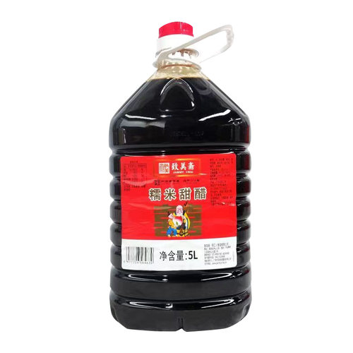 致美斋糯米甜醋5L大桶装香浓醇正中华老字号调味品风味独特醋制品