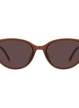 LOOK复古猫眼偏光椭圆太阳镜女