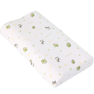 进口泰国PAPATYA大小儿童纯天然乳胶枕头抗菌防螨护颈透气枕学生