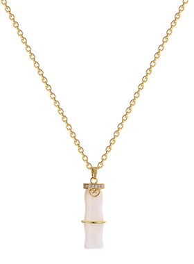 轻奢合金其他女猫眼石竹子项