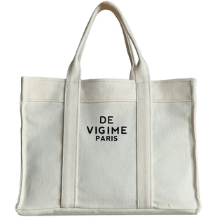 原创自制日韩英文手提帆布托特包文艺学生通勤便携手拎便当餐盒包