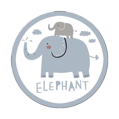 仿羊绒卧室床边圆形地毯