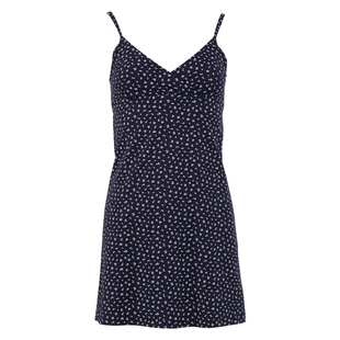 BM连衣裙女高级2026夏季新款V领吊带初秋小碎花气质超好看连衣裙