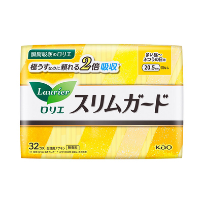 花王日本零触感无护翼棉柔卫生巾