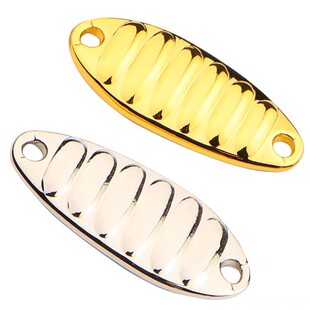 散装远投平振金银裸片路亚饵亮片假饵马口翘嘴白条罗飞淡水垂钓用