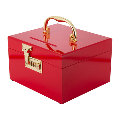 【密码】存钱罐内外全红2025新款