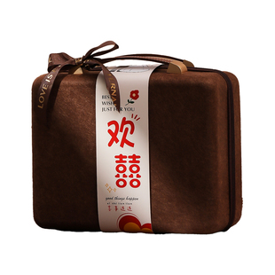 结婚伴手礼男伴郎礼盒婚礼回礼送宾客朋友轻奢实用小礼品杯子毛巾