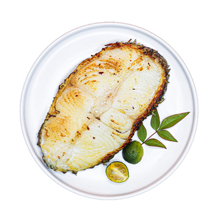 大洋世家 银鳕鱼辅食深海鱼块冷冻海鲜新鲜冷冻水产500g*1袋