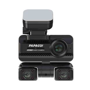 PAPAGO 360全景行车记录仪新款免走线停车监控24小时哨兵模式高清