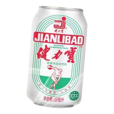 健力宝运动饮料白罐橙蜜味柠蜜味罐装330ml国货怀旧饮料