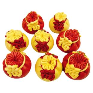 胶东花饽饽馍馍面食馒头米馅包福旺发财钱袋年货春节礼品4个包邮