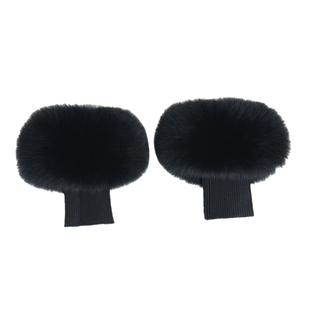 真狐狸毛袖口拍拍圈袖套整皮貉子毛鞋套狐狸毛圈手腕套通用单买卖