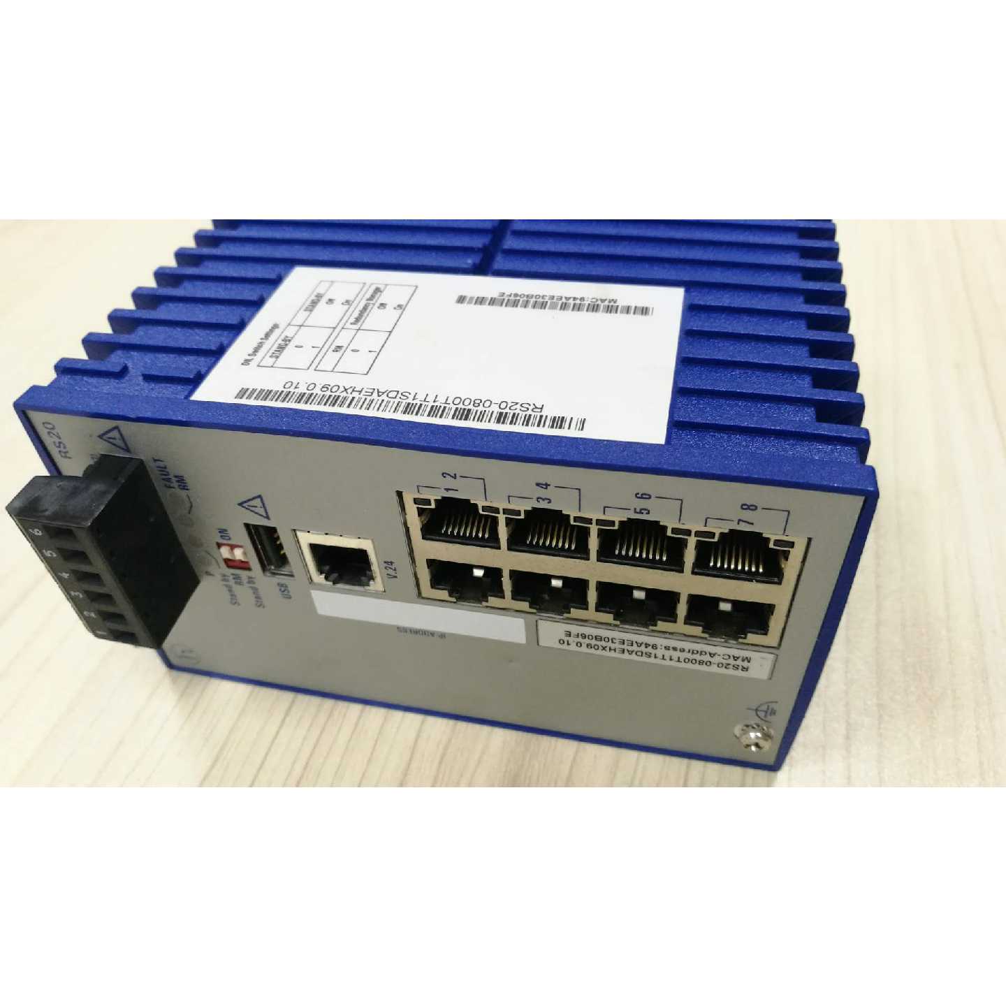 议价赫斯曼交换机RS20-0800T1T1