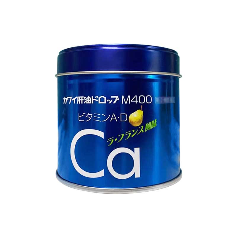 日本kawai梨之钙儿童宝宝多维软糖果凤梨味ca钙糖180粒