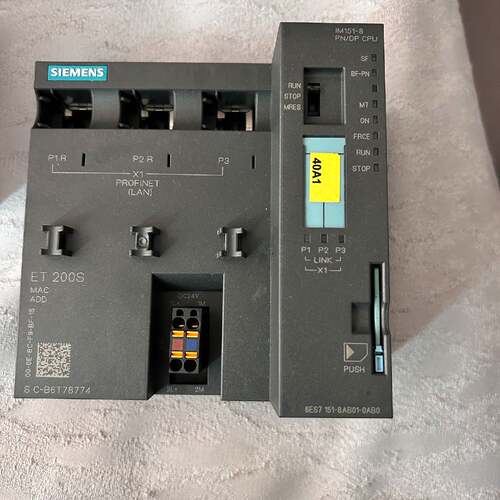〔议价-可维修〕西门子ET200S模块，型号6ES7 151-8AB01-0