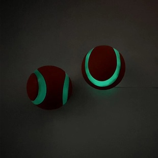 狗狗玩具弹力球宠物玩具咬宠物实心球自解闷烂发光球嗨玩具不狗球