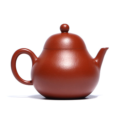 百年利永紫砂壶朱泥梨形壶