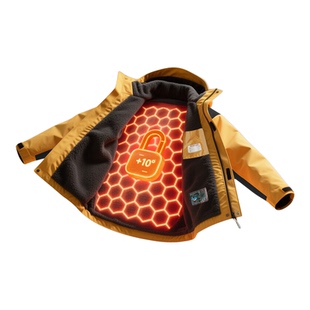 斯博兰帝儿童加绒外套新款男童3防冲锋外套女童防风防雨户外软壳