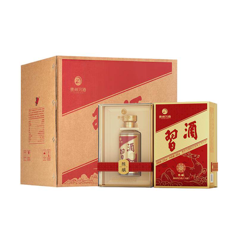 习酒金字陈酿500ml*4瓶53度礼盒