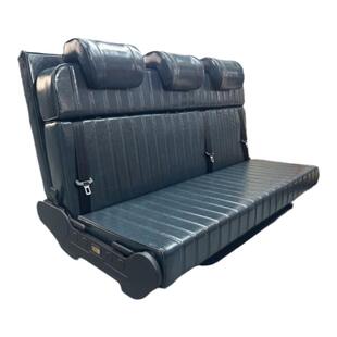 铜车马三折变床座椅面包车露营车床车改装后排调节后排三座折变床