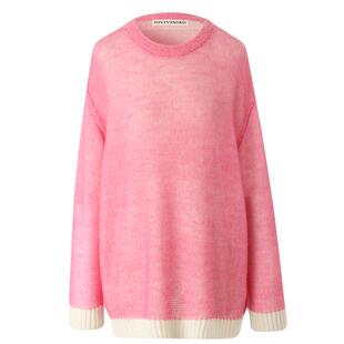 IIIVIVINIKO“进口羊驼毛马海毛”多巴胺针织毛衣女C330106603A