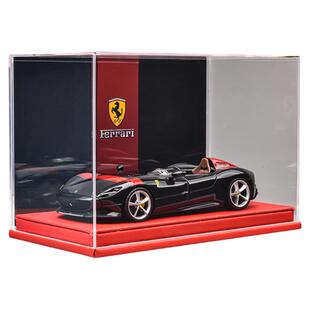 法拉利SP1车模1比24跑车模型仿真合金超跑收藏摆件男生玩具车礼物