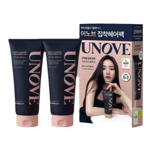 OLIVEYOUNG韩国UNOVE角蛋白护发素发膜精油滋养秀发限定1+1套