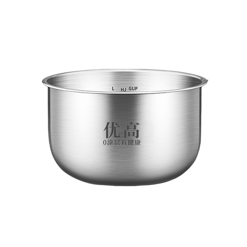 优高锅胆适用于飞利浦电饭煲内胆配件3L 4L 5L升304不锈钢0涂层