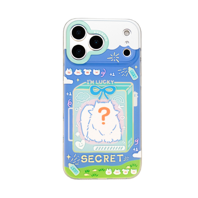 瓜咕噜「隐藏款猫猫」一发入魂！原创手机壳适用苹果17ProMax磨砂可爱16pro插画卡通双层保护壳imd15新款小众