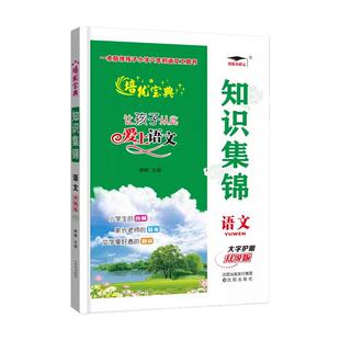 小学语文知识集锦 人教版小升初大集结小学生二年级三五六年级四年级知识基础归纳总结总复习资料大全课本1-6教辅工具书作文培优