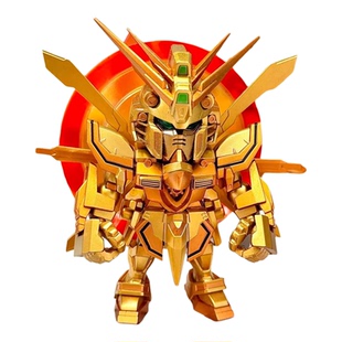 万代QMSV MINI GOLD TEAM高达金色战队盲盒摆件模型周边潮玩礼物