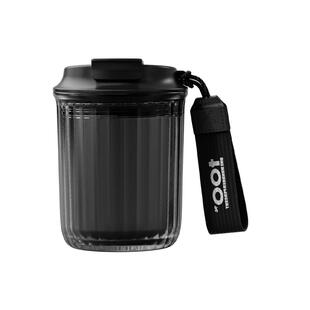 100%咖啡杯外带便携随行杯女高颜值夏天外出水杯办公室tritan杯子