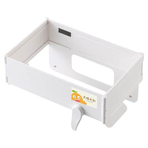 日本可折叠垃圾桶家用橱柜门壁挂式塑料袋挂架厨房收纳垃圾袋支架