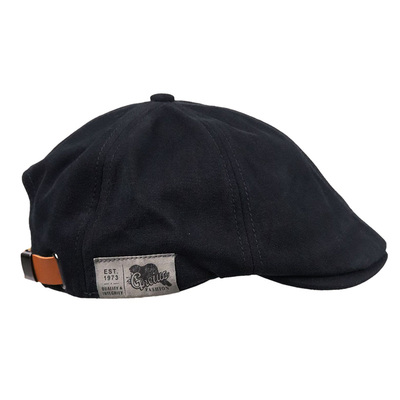 嘻哈酒红色贴布前进短檐鸭舌帽