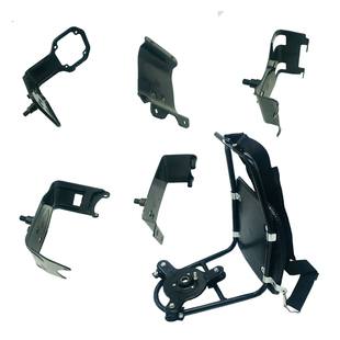 背负割草机配件背架 发动机底座托盘3角架除草机配件背负背架配件