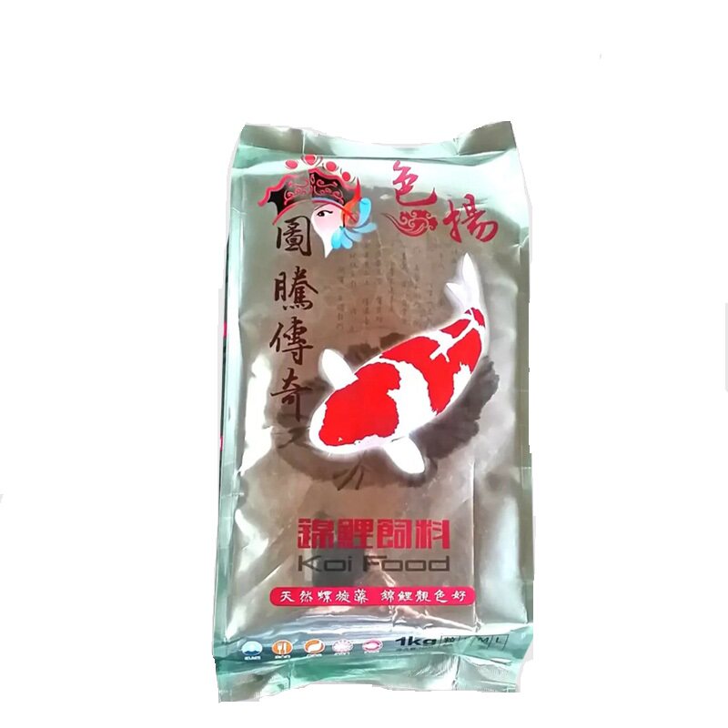 酋长锦鲤鱼粮水族观赏虾红素增色