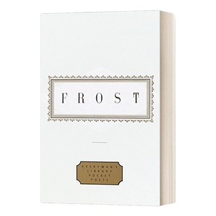 英文原版小说 Frost Poems Edited by John Hollander 罗伯特·弗罗斯特 诗歌 人人图书馆口袋诗人系列 精装 英文版 进口英语书籍