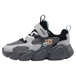 小熊饼干|鸿星尔克童鞋男童运动鞋儿童熊猫鞋跑步鞋子小童老爹鞋