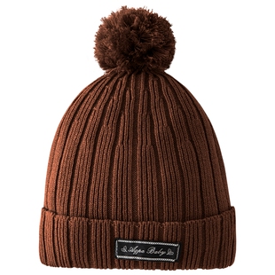 [凛冬童梦]aqpa婴儿帽子针织帽保暖冬装小月龄宝宝护卤门帽外出萌