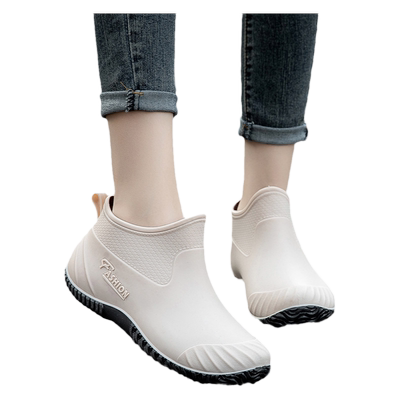 防滑耐磨工作鞋女四季短筒