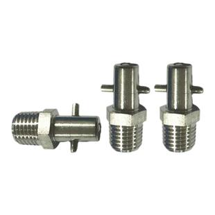 上海仓钩接式黄油枪头挂针式油嘴十字牛油咀注油嘴座纯铜镀镍旋转