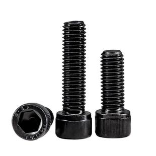 12.9级高强度全牙圆柱头内六角螺丝钉碳钢杯头螺栓螺杆M2M3M4M5M6